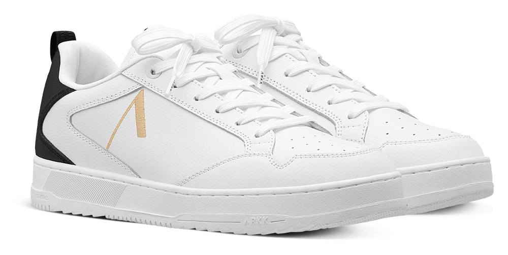 ARKK Collection Visuklass Leather Stratr65 | White Black | Men Visuklass